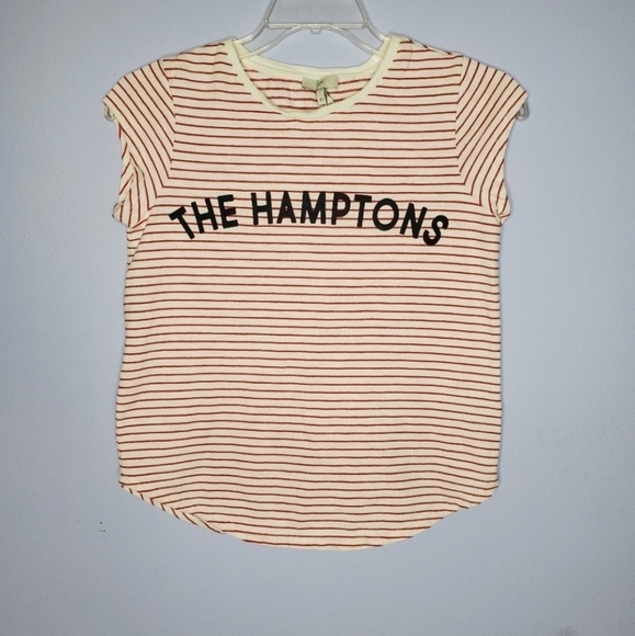 Joie The Hamptons Striped Dillon C Graphic Tee - Picture 5 of 9